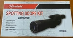 Firefield 20X60SE Spotting Scope Kit W/ Tripod & Case Black #FF11018K. Fixed Price $125.00.