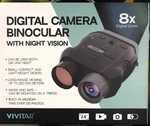 Vivitar Digital Camera Binocular 10X Zoom With Night Vision VIVCVIR12-BLK. Fixed Price $49.99.