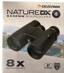 Celestron Naturedx (72322) 8X42MM Waterproof Binoculars - New, Sealed (free S&h). Fixed Price $120.00.
