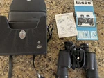 1972 Vtg Tasco X Light Weight Binoculars 358FT At 1000 Yd W/case & Manual. Fixed Price $35.00.
