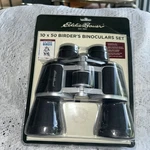 Eddie Bauer Bushnell 10X50 Binoculars W/ State Birds Booklet New Package. Fixed Price $20.00.