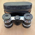 Vintage Beck Kassel Cbs Rubin 3X Opera Glasses Binoculars With Zippered Case 4"W. Fixed Price $20.00.