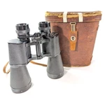 Vintage Atco 7 X 50 Field Degree T-9411 Binoculars W Original Leather Case. Fixed Price $23.95.