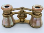 Antique Victorian French Mother Of Pearl Opera Glasses Circa 1920. Fixed Price $125.00.