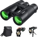 12X42 Hd Binoculars Adults High Powered W/ Phone Adapter Tripod Trekking Sports. Fixed Price $129.99.