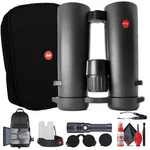 Leica 8X42 Noctivid Prism Binocular - Black + 6AVE Accessory Kit. Fixed Price $2839.95.
