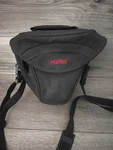 Genuine Pentax Camera Case Bag With Two Zippered Compartments W/ Shoulder Strap. Fixed Price $18.89.