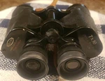 Vintage Scope Binoculars Model #3805 7X50 Amber Coated Optics Great Condition. Fixed Price $15.00.