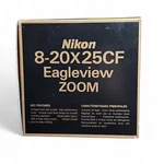 Nikon Eagleview Zoom 8-20X25 Cf Binoculars With Case And Manual. Fixed Price $74.99.