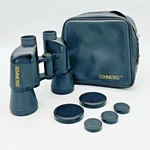 Vtg Simmons Model #24152 Binoculars 10X50 Wide Angle 367FT - 1000YDS Lens Covers. Fixed Price $11.04.