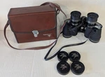 Vintage Tasco Zip Focus 101Z 7X-15 35 Zoom Binoculars With Carry Case Japan. Fixed Price $27.99.