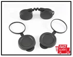 10X42 Rubber Lens Caps For Binoculars + Rainguard,objective Optics Protection Co. Fixed Price $9.18.