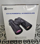 Adasion 12X42 Hd Binoculars High Powered BAK4 Prism-phone Adapter-waterproof. Fixed Price $19.95.