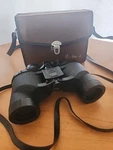 Vtg Bushnell Sportview Binoculars Insta Focus Og Case 7X35 Extra Wide Angle 1986. Fixed Price $24.99.