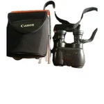 Canon 8X25 Is Image Stabilization Binoculars Black With Case, Manual, Lens Caps. Fixed Price $300.00.