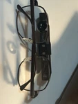 Ocutech Manual Focus Telescope Low Vision Glasses Metal Frame. Fixed Price $350.00.
