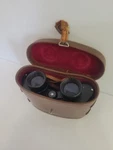 Vintage Ruby 6X30 Field Binoculars With Case And Leather Tether 87431. Fixed Price $89.99.