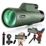 New Pankoo 12X50 Hd Monocular Telescope W/smartphone Adapter, Tripod, Hand Strap. Fixed Price $24.99.