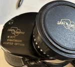 Sans & Streiffe Sightseer 977 7X35 Coated Extra Wide Angle Vintage Binoculars. Fixed Price $48.00.