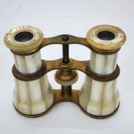Lemaire Paris Antique Circa 1890S Mother Of Pearl Shell Opera Glasses Binocular. Fixed Price $213.10.