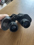 Vintage Rainbow Binoculars 7 50 With Original Leather Carrying Case. Fixed Price $79.00.