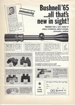 1965 Bushnell All That New Sight! Rifle Scope Binocular Vtg Print Ad/poster. Fixed Price $11.90.