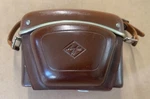 Vintage Agfa Camera Case 6114 Brown Leather Germany Good Condition. Fixed Price $24.00.