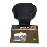 Konica Leather Fitted Case For Autoreflex Cameras With T3 Manual. Fixed Price $25.00.