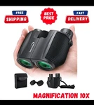Aurosports 10X25 Binoculars For Adults And Kids, Large View Compact. Fixed Price $29.99.