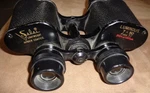 Selsi Lightweight Binoculars 7 X 50 Japan Black Amber Coated Luminous. Fixed Price $19.99.