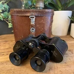 Vtg German Hensoldt Watcht Wetzlar 8X30 Binoculars #54677 With Case. Fixed Price $147.00.