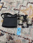 Bushnell Powerview 10X 50MM Camo Binoculars Uline Model 131055U. Fixed Price $34.99.