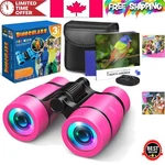 Portable Children Binoculars With Bird-watching Booklet Ideal Gift For Girls. Fixed Price $25.18.