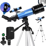 120X Telescope Astronomical With Adjustable Tripod Backpack For Beginners Gift. Fixed Price $66.40.