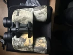 New Bushnell Powerview 10X 50MM Camo Binoculars Uline Model 131055U. Fixed Price $80.00.