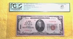 1802-1 1929 Ty. $20 Charter #6680 The Simmons Nb. Pine Bluff, Pcgs EF45. Fixed Price $2349.00.