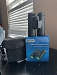 New Adorrgon 12X42 Powerful Binoculars Clear Low Light Vision Cell Phone Adapter. Fixed Price $40.00.
