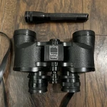 Bushnell Banner 7X35 Extra Wide Field Binoculars With Tactical Flashlight. Fixed Price $25.00.