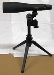 Vintage Redfield 25 X 60 Spotting Scope With Tripod, Soft And Hard Cases. Fixed Price $199.95.