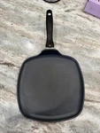 Swiss Diamond Square Nonstick Fry Pan Skillet Induction Made Switzerland. Fixed Price $49.99.