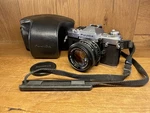 *almost Mint W/ Case* Fujica AX-3 Film Camera Ebc Fujinon Dm 50MM F/1.6. Fixed Price $237.49.