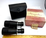 Vintage Airguide Instruments Compact Binoculars No. 36 Field Glasses 4X Power. Fixed Price $5.00.