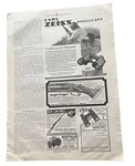 1931 Zeiss Binoculars Buffalo Heads & Robes Wollensak Ithaca Browning Print Add. Fixed Price $14.99.