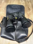 Bushnell 13-1250 X Wide Angle Binoculars With Case. Fixed Price $35.00.