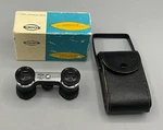 Vtg Binoculars Scope Brand Model 2376 2.5 25 Leather Case Box Field Glasses. Fixed Price $37.99.