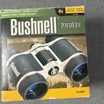 Bushnell 4X30 Power View Binoculars Model # 13-0430. Fixed Price $14.30.