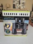 Sharper Image 7X50 Binoculars, Ruby Colored Uv Optics Outdoor New. Fixed Price $17.77.