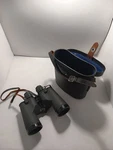 Fuji Meibo 7X50 Binoculars Vintage Model 559162 Featherweight With Coated Optics. Fixed Price $70.00.