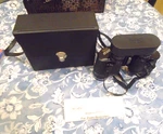 Vintage Sears Binoculars Zoom 7X 15X35MM Model 473.25190 W/ Case Japan, Manual. Fixed Price $34.00.