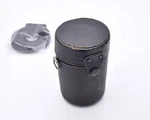 Asahi Optical Co Logo Black Leather Hard Lens Case Strap Pentax Takumar (#6671). Fixed Price $29.95.